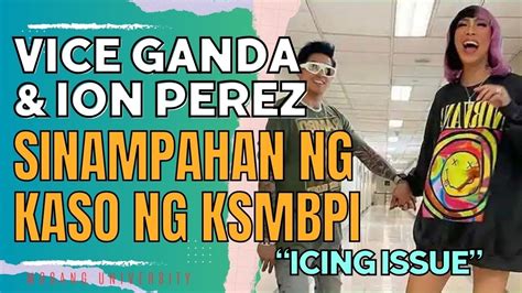 ksmbpi|Vice Ganda at Ion Perez, sinampahan ng KSMBPI ng kasong .